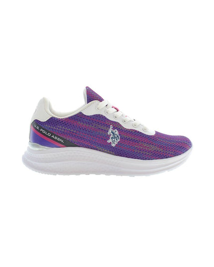 U.S. POLO ASSN. Purple Polyester Women Sneaker