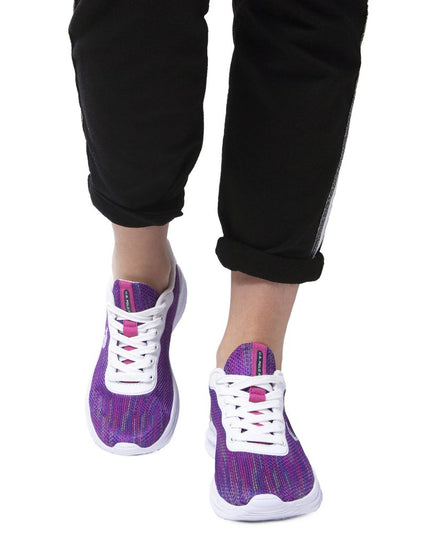 U.S. POLO ASSN. Purple Polyester Women Sneaker