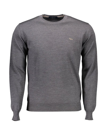 Harmont & Blaine Brown Wool Men Sweater