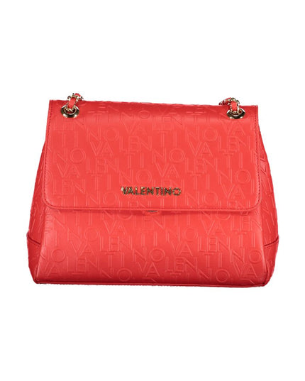 Mario Valentino Red Polyethylene Handbag