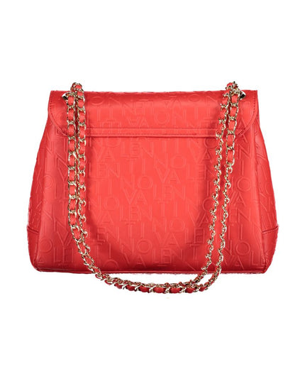 Mario Valentino Red Polyethylene Handbag