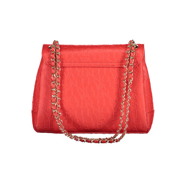 Mario Valentino Red Polyethylene Handbag