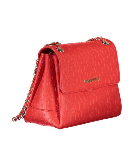 Mario Valentino Red Polyethylene Handbag
