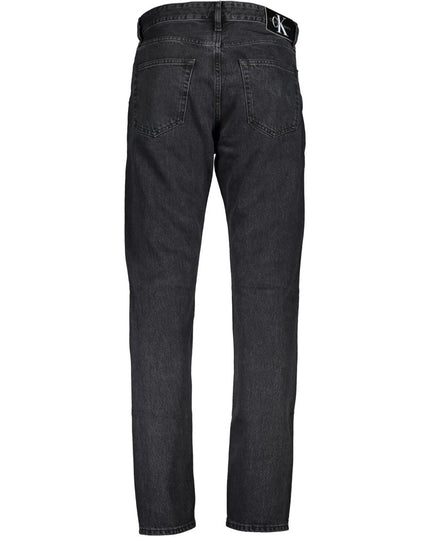 Calvin Klein Black Cotton Men Jeans