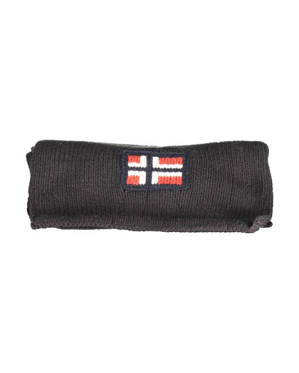 Norway 1963 Black Marabou Men Scarf