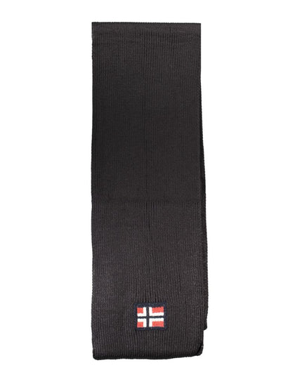 Norway 1963 Black Marabou Men Scarf