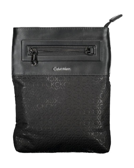 Calvin Klein Eco-Conscious Sleek Black Shoulder Bag