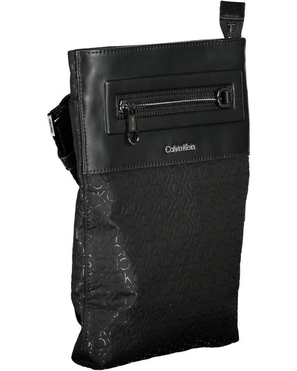 Calvin Klein Eco-Conscious Sleek Black Shoulder Bag