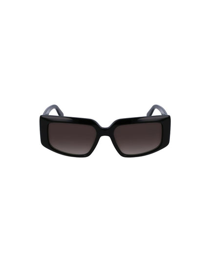Liu Jo Black Acetate Women Sunglasses
