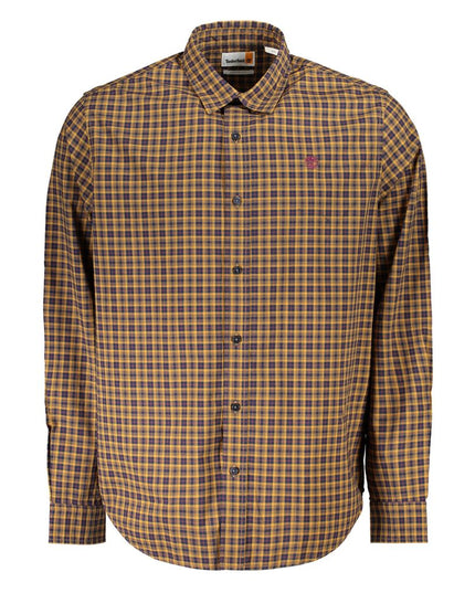 Timberland Yellow Cotton Men Shirt