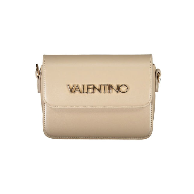 Mario Valentino Beige Polyethylene Women Handbag