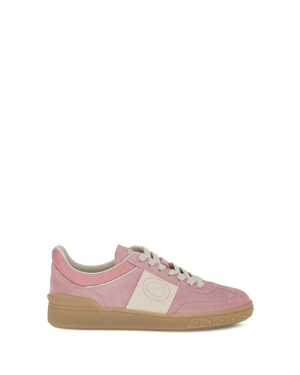Valentino Garavani Multicolor Calf Leather Bos Taurus Low Top Sneakers