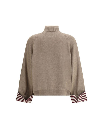 Brunello Cucinelli Beige Cashmere Cashmere Sweater