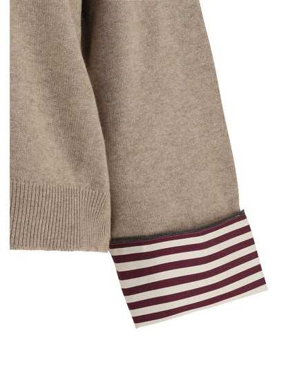 Brunello Cucinelli Beige Cashmere Cashmere Sweater