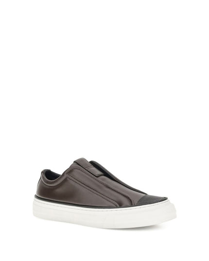 Brunello Cucinelli Black Rubber Low Top Sneakers