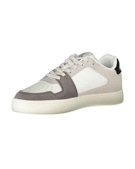Calvin Klein White Polyester Men Sneaker