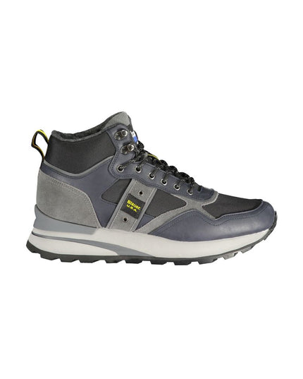 Blauer Blue Leather Men Sneaker
