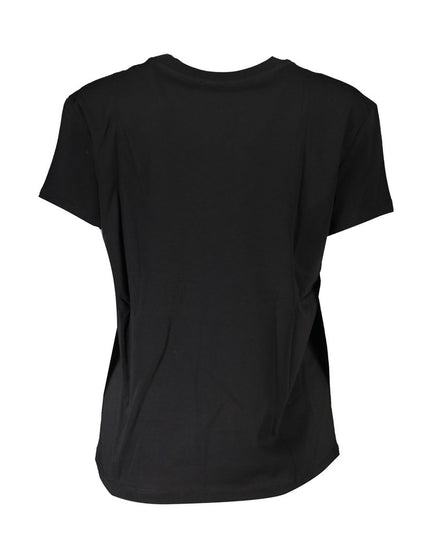 Patrizia Pepe Black Cotton Women T-Shirt
