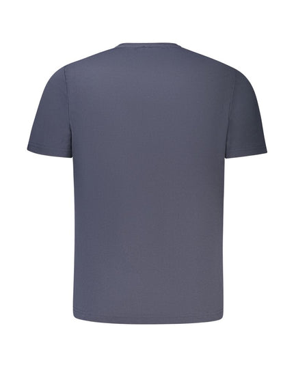 K-WAY Blue Polyester Men T-Shirt