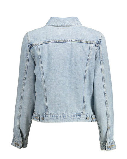 Levi's Light Blue Cotton Women Jacket
