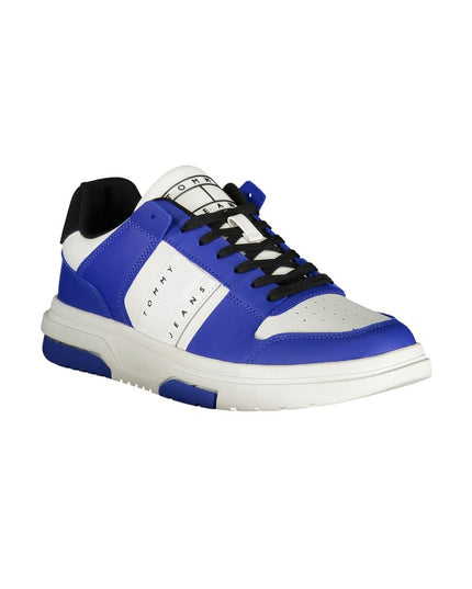 Tommy Hilfiger Blue Polyethylene Men Sneaker