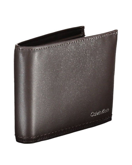 Calvin Klein Brown Leather Men Wallet