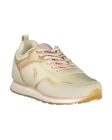U.S. POLO ASSN. Beige Polyester Sneaker