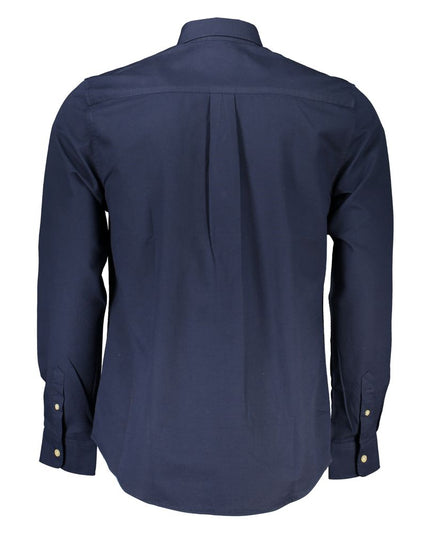 North Sails Blue Cotton Men Shirt