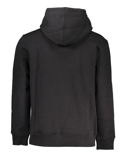 Calvin Klein Black Cotton Men's Sweater Hoodie