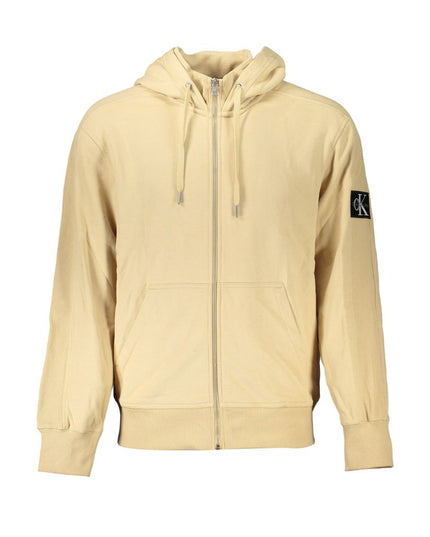 Calvin Klein Beige Cotton Men Sweater