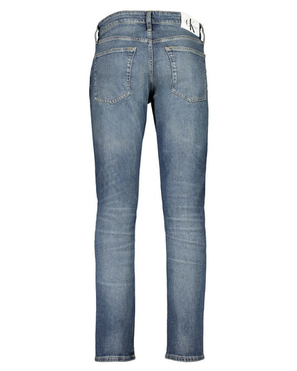 Calvin Klein Blue Cotton Men Jeans