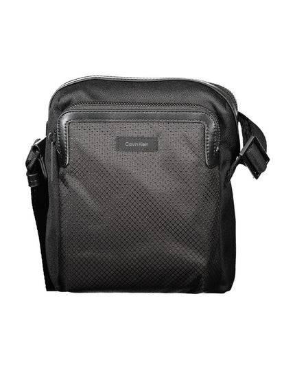 Calvin Klein Black Polyester Men Shoulder Bag