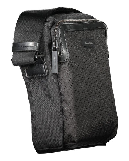 Calvin Klein Black Polyester Men Shoulder Bag