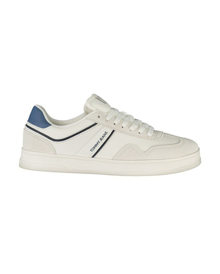 Tommy Hilfiger White Polyethylene Men Sneaker