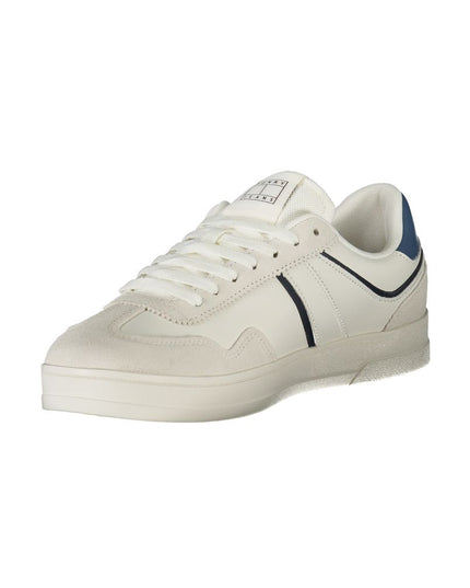 Tommy Hilfiger White Polyethylene Men Sneaker
