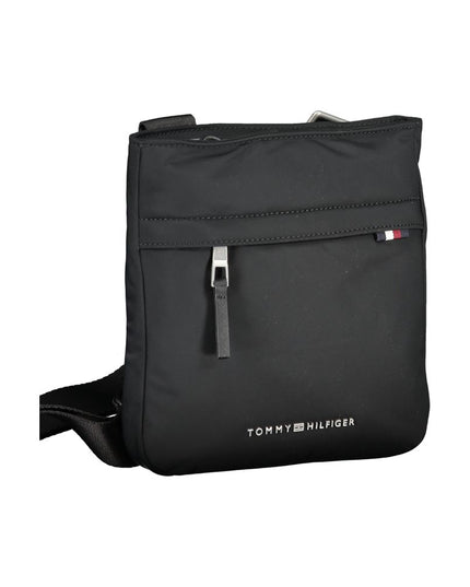 Tommy Hilfiger Black Polyester Men Shoulder Bag