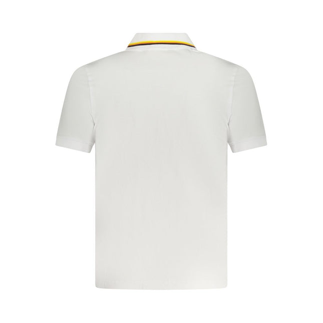 K-WAY White Cotton Polo Shirt