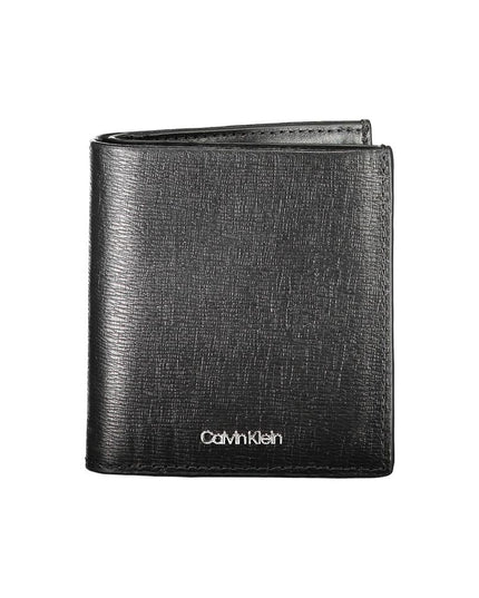 Calvin Klein Black Leather Men Wallet