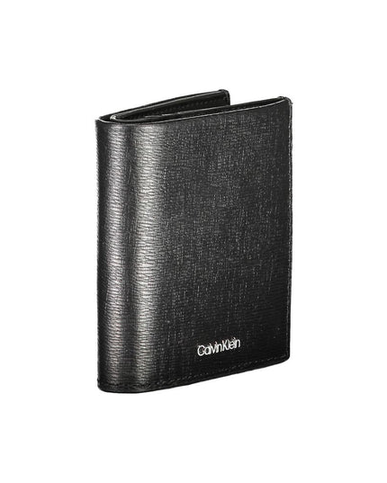 Calvin Klein Black Leather Men Wallet