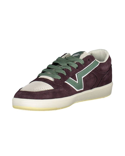 Vans Purple Leather Men Sneaker