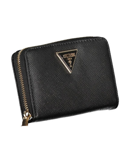 Guess Jeans Chic Black Multi-Compartment Wallet