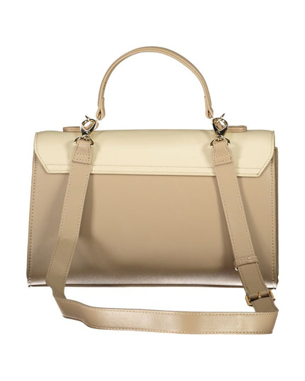 Mario Valentino Beige Polyethylene Women Handbag
