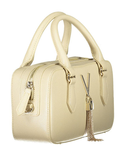 Mario Valentino Beige Polyethylene Women Handbag