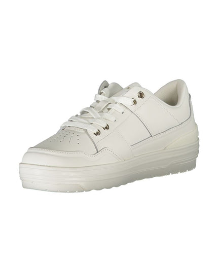 Tommy Hilfiger White Leather Women Sneaker