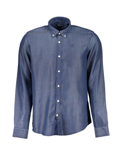 North Sails Blue Lyocell Men's Shirt