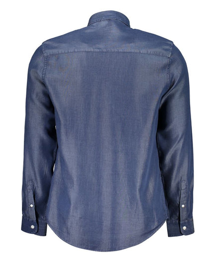 North Sails Blue Lyocell Men's Shirt