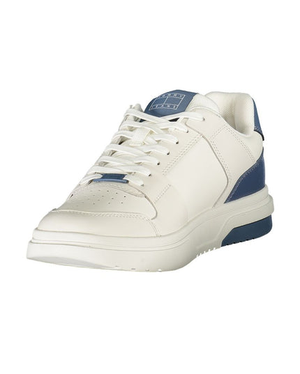 Tommy Hilfiger White Leather Men Sneaker
