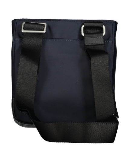 Tommy Hilfiger Sleek Blue Shoulder Bag with Contrasting Details