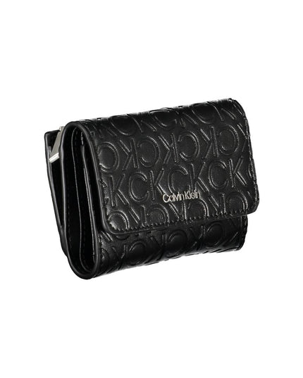 Calvin Klein Sleek Black Double-Compartment Wallet