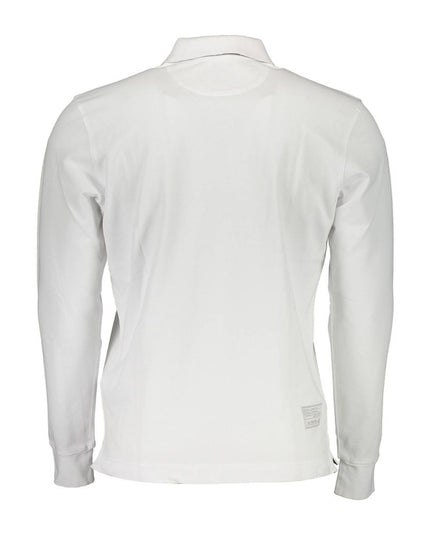 La Martina Elegant Long-Sleeved Polo with Contrast Detailing